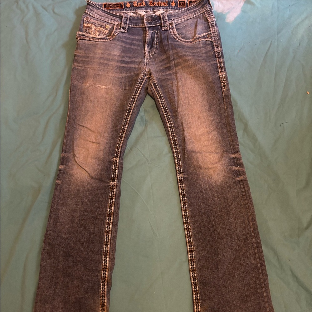 Rock revival jeans, size 31 in scene 31 great looking pair